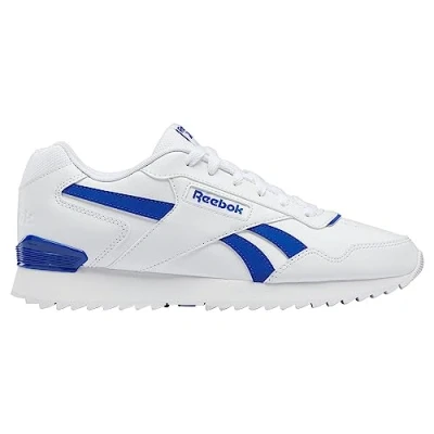 Image of Reebok Unisex Glide Ripple Clip Sneaker, FTWWHT/VECBLU/FTWWHT, 5.5 UK
