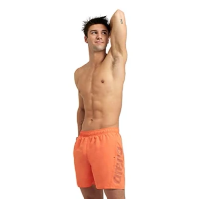 Image of Arena Men&#039;s Fundamentals Logo Beach Boxer