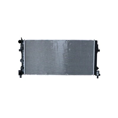 Image of 6R0121253, 6R0121253A, 6R0121253L, 6R0121253N Engine radiator NRF EASY FIT 53024 Aluminium 650mm 308mm 26mm with mounting parts Brazed cooling fins