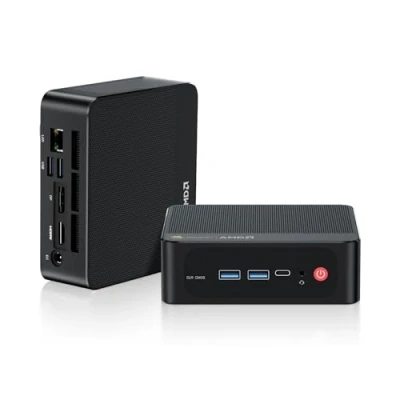Image of Beelink SER5 Pro Mini PC, AMD Ryzen 7 5700U 4.30GHz 8 cores 16 threads Processors Computer, 32G RAM 500GB SSD Business Gaming Desktop PC