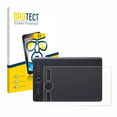 Image of brotect Screen Protector compatible with Wacom Intuos Pro M (2017) HD Clear Protection Film