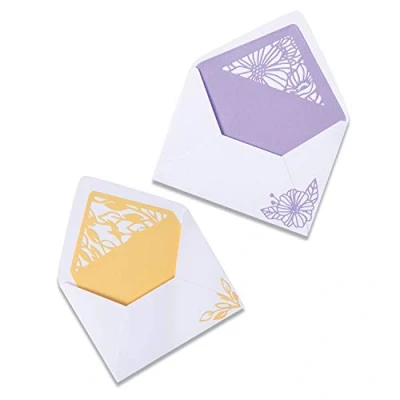 Image of Sizzix Thinlits Die Set 10PK Envelope Liners, Delicate, One Size
