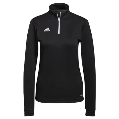 Image of adidas Performance Entrada 22 Training TOP Sweatshirt, Women&#039;s, Size: XXS, Black