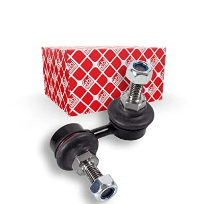 Image of 500383976 Anti roll bar link FEBI BILSTEIN 172733 Front Axle Left 50mm M10 x 1,5 with nuts without taper plug Steel IVECO: DAILY 3 Kasten/Kombi