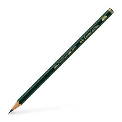 Image of Faber Castell 9000 Black Lead Pencils 8B