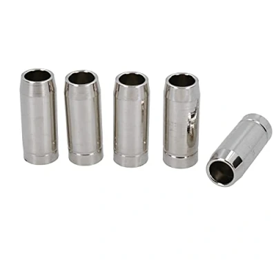 Image of Mini Conical Nozzle Shroud Binzel Style Welding Welder MIG Gas Screw On 5PK