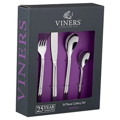 Image of Viners Valencia 18/0 16 PCE Cutlery Gift Set
