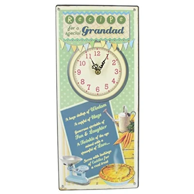 Image of Juliana Recipes From the Heart Wall Clock Special Grandad
