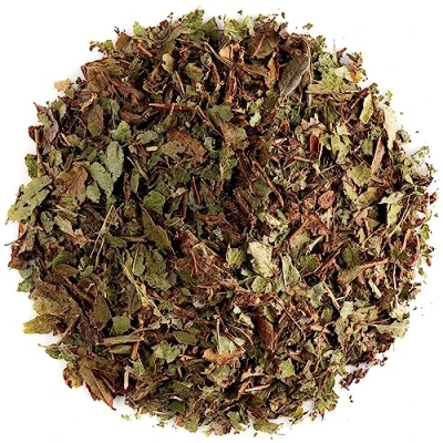 Image of Bilberry Tea Organic Loose Leaf Rich and Aromatic Dried Blueberry Leaves Herb 100g
