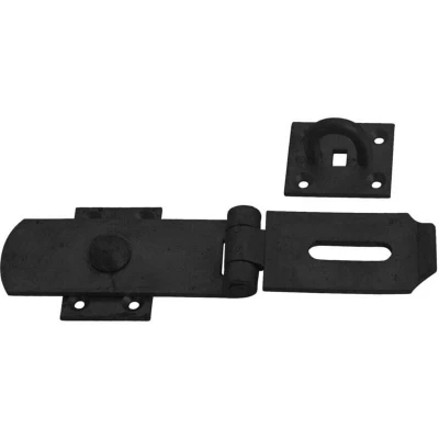Image of Perry 200mm Swivel Hasp &amp; Staple Black