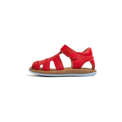 Image of Camper Bicho FW Walking sandals for kids, Size: 4.5K, Candy rot Leather