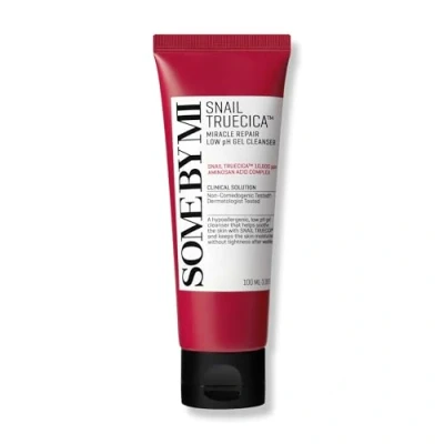 Image of SOME BY MI Snail Truecica Miracle Repair Low pH Gel Cleanser 3.38Oz, 100ml Made from Mucin for Sensitive Skin Daily Face Wash Deep Cleansing and Moisturizing Korean Care