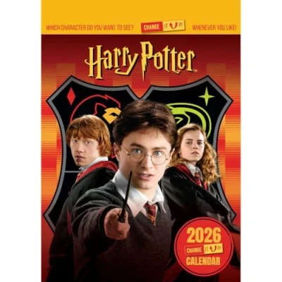 Image of Harry Potter, Change It Up A3 Calendar 2026