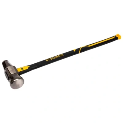 Image of Roughneck Gorilla ROU65910 Durable Fibreglass Sledge Hammer With Shock Absorbing Grip 10lbs/4.5 kg
