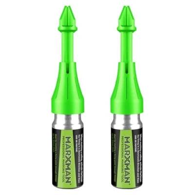 Image of Twin Pack Marxman Chalk Non Permanent DIY Marking Tool Pen