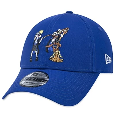 Image of New Era Men&#039;s 940 Warner Bros Wb 100Th Looney Tunes Mashups 9Forty Baseball Cap Blue