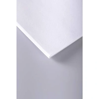 Image of Clairefontaine Ref 3712C White Drawing Sketch Paper (Pack of 25 Sheets) 50 x 65cm 120gsm Paper, pH Neutral, Acid Free, Suitable for Sketching &amp;