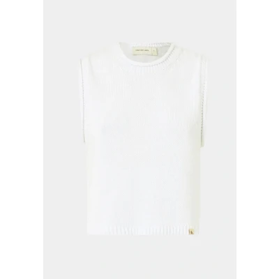 Image of Calvin Klein Jeans Top, Women&#039;s, Size: 3XL, Brilliant white