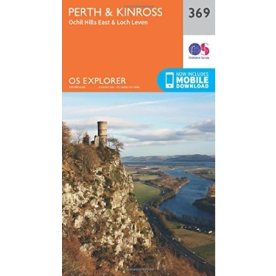 Image of Explorer 369 Perth &amp; Kinross Map With Digital Version