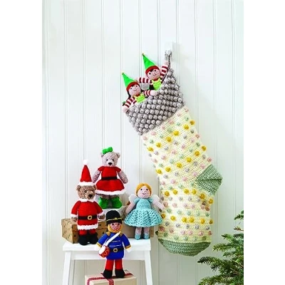Image of King Cole Pattern Book Christmas Crochet 8
