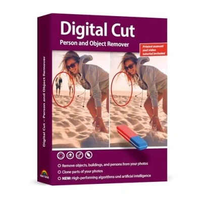 Image of Digital Cut Objects and Persons Remover from photos Image editor for Win 11, 10