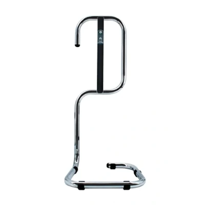 Image of Firexo Extinguisher Stand for 2L, 6L &amp; 9L Fire Chrome Metal Single Holder Home, Kitchen Offices Suitable All Extinguishers
