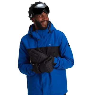 Image of TOG24 Unisex Conquer Ski Gloves Black Size X Large