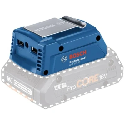 Image of Bosch gaa 18v 48 usb charger adaptor