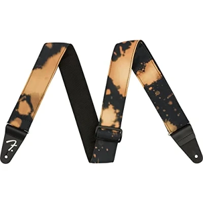 Image of Fender® Tie Dye Acid Wash Strap Nylon Guitar 5 cm Black