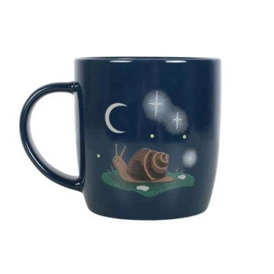 Image of Something Different Wholesale Winter Inspired Ceramic Mug: Snowy Forest Design Magical Mornings with Every Sip Microwave &amp; Dishwasher Safe Generous Capacity Enchanting Gift Idea