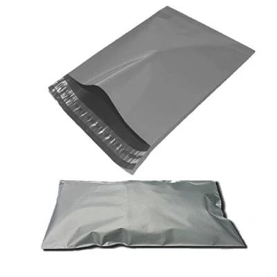 Image of 200 x Strong Large Grey Mailing Postal Bags 17 x24&quot; Mailers