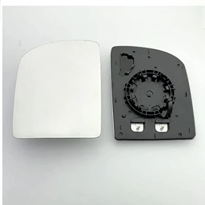 Image of Fits Volkswagen Crafter , For 2017 TO 2022 Heated Base Convex Wing Mirror LEFT HAND ( UK Passenger Side )