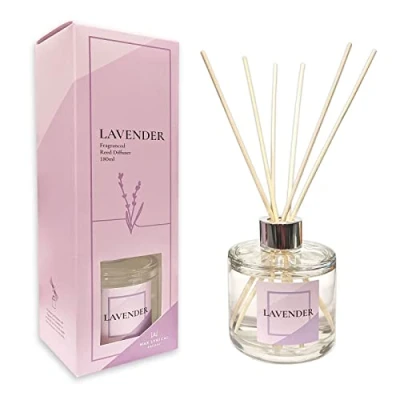 Image of Wax Lyrical 180ml Fragrance Scented Reed Diffuser, Lavender