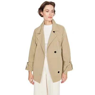 Image of Trench Coat Khaki Parkas