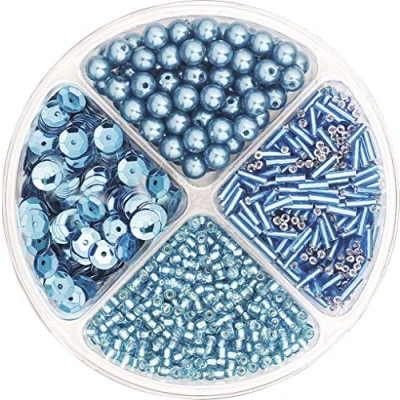 Image of Knorr Prandell Beads and Sequins Set, Turquoise