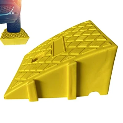 Image of Ailopta Driveway Curb Ramps for Heavy Duty PVC Motorhome, Truck, Shed Ramps, Pets, Wheelchair Threshold Ramp