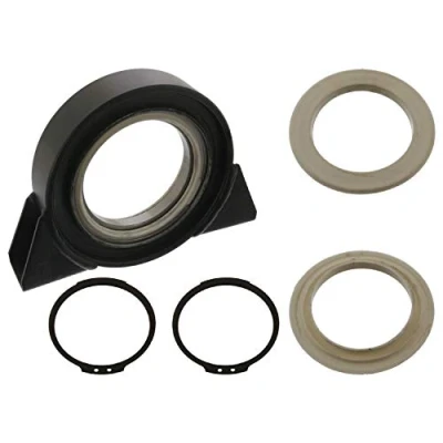 Image of 0093192009, 093192009, 93192009 Suspension, drive shaft FEBI BILSTEIN 100296 with rolling bearing
