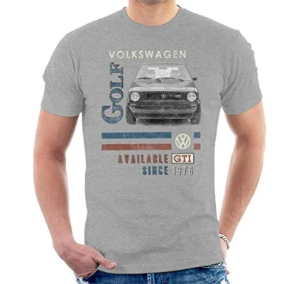 Image of Volkswagen GTI 1976 Men&#039;s T Shirt Navy Blue, XL