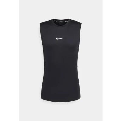 Image of Nike Performance Tight Top, Men&#039;s, Size: Large, Black/white