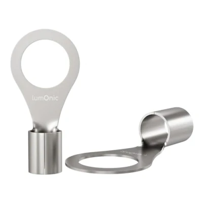 Image of 25x Ring Cable Lug Blank 6 10mm² Hole Diameter M10 Copper tinned