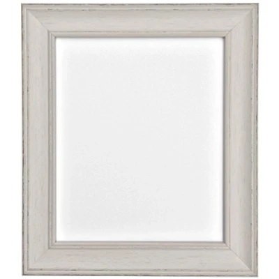 Image of FRAMES BY POST Scandi Vintage Distressed Ivory Grey Picture Photo Frame 6 x 4 inch