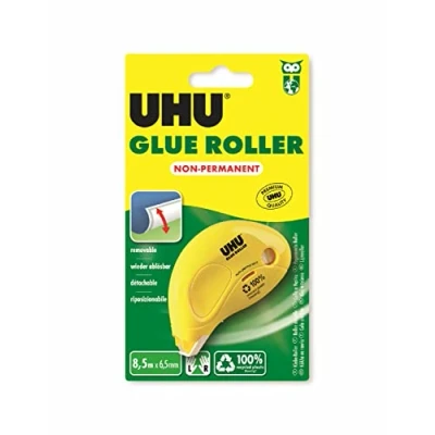 Image of Uhu Dry&amp;Clean 50520 Adhesive Tape Applicator Non Permanent 8.5 m x 6.5 mm