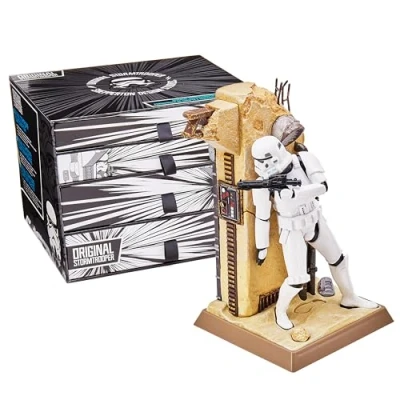 Image of CC Countdown Characters 2024 Original Stormtrooper Collectible Figure Official Merchandise Buildable Advent Calendar Statue