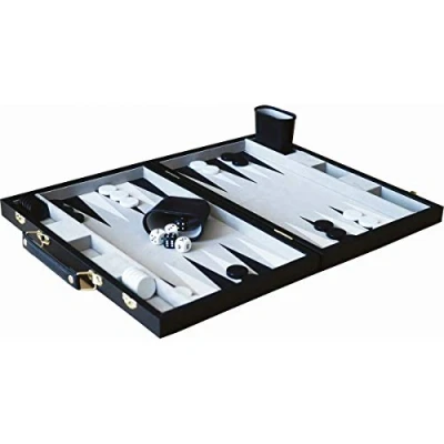 Image of Piatnik 6345 Back Gammon Game in Case
