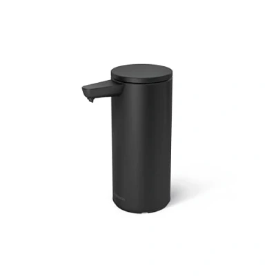 Image of simplehuman sensor pump, high grade matte black stainless steel, 266ml Rechargeable (2024 Model)