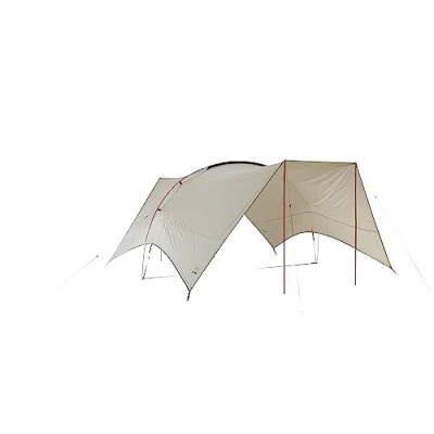 Image of Grand Canyon TAHUTA SHELTER 4 Tarp/Sunsail 500 x 400 cm Rectangular shape, UV50+, Waterproof Mojave Desert (beige)