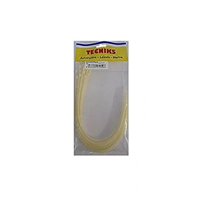 Image of 39x Simply Pack of 25 White 370mmX4.8mm Cable Ties SCT05/WHITE