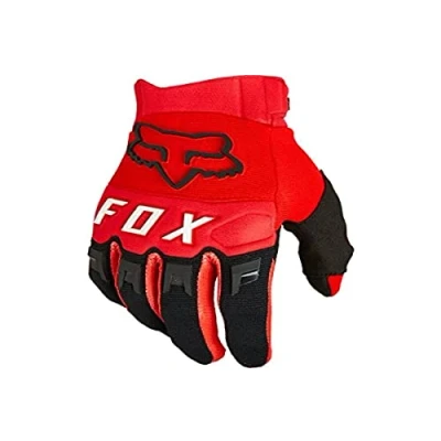 Image of Dirtpaw Gloves Fluo Red M
