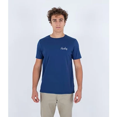 Image of Hurley Men&#039;s Evd S/S T Shirt, Abyss, S