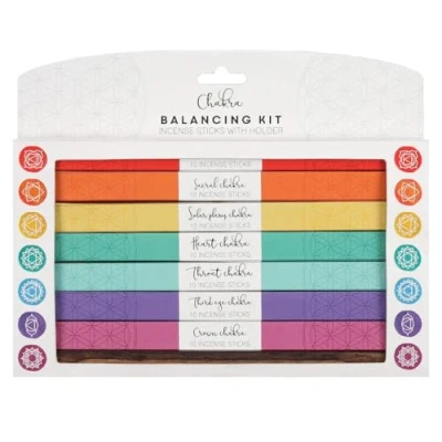Image of Something Different Chakra Balancing Kit Incense Sticks With Holder